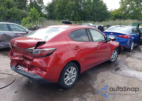 2017 Toyota Yaris Ia z USA, uszkodzony, nr VIN 3MYDLBYV7HY165146